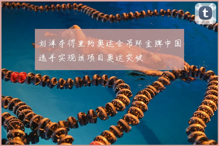 刘洋夺得里约奥运会吊环金牌中国选手实现该项目奥运突破