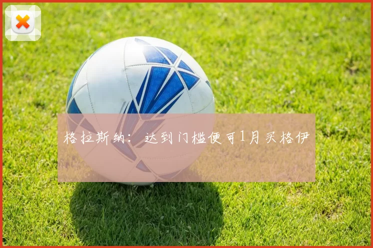 格拉斯纳：达到门槛便可1月买格伊